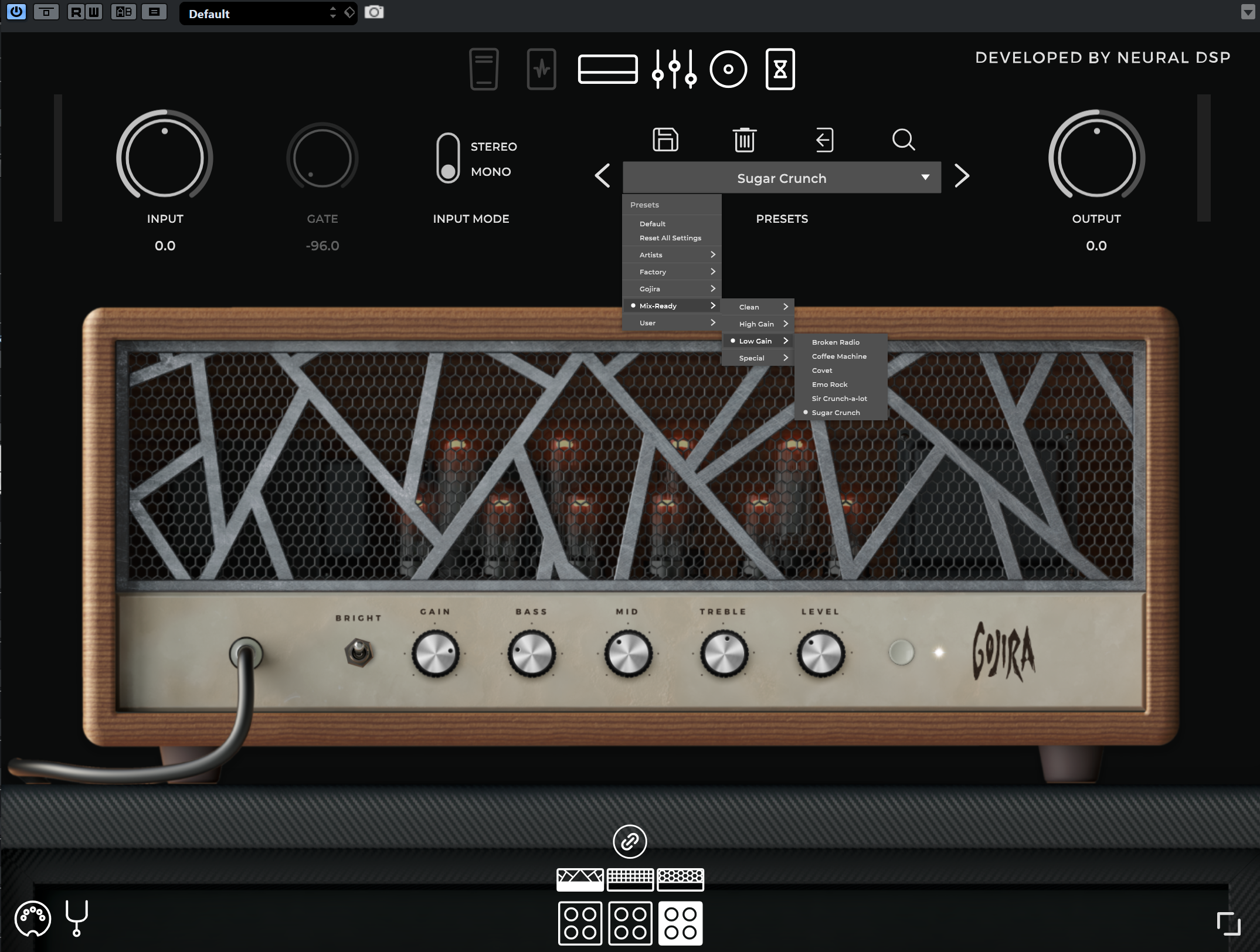 Mix-Ready Neural DSP Archetype Gojira presets Tone Pack Mixing Clean Tone High Gain Djent Metalcore Quad Cortex