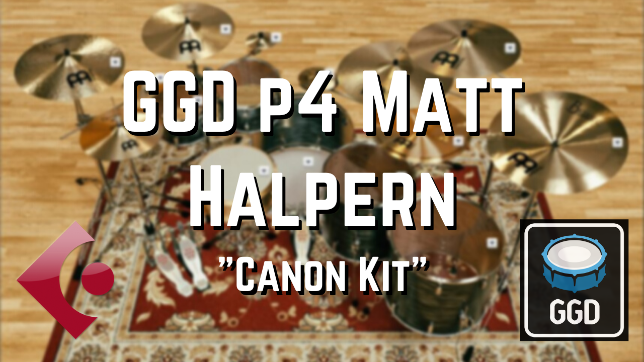 Mix-Ready DAW template for GGD P4 drums: Matt Halpern. Multi-Out routing. metal drum sound for Cubase