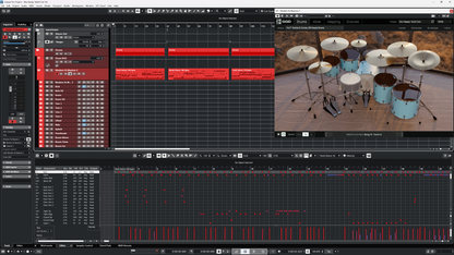Mix-Ready GGD Modern & Massive 2 Heavy Rock Multi Out Routing DAW Mixing Template Cubase