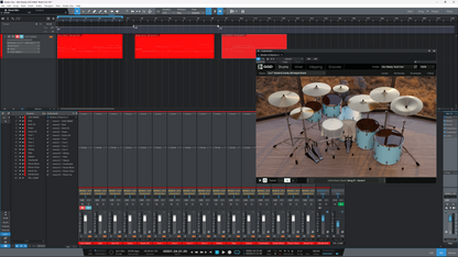 Mix-Ready GGD Modern & Massive 2 Heavy Rock Multi Out Routing DAW Mixing Template Studio One