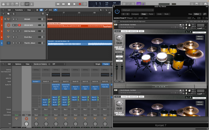 Mix-Ready DAW Template GetGood Drums GGD OKW Nu Metal Mixing Logic pro X