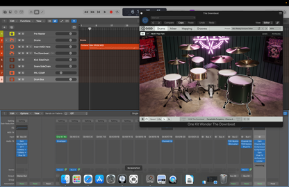 Mix-Ready GGD The Downbeat routing template multi out DAW pre-mixed free plugins Logic Pro X