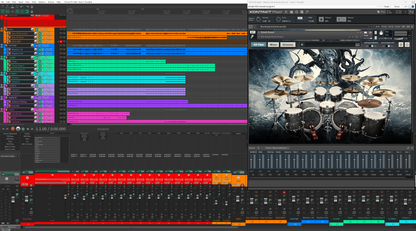 Mix-Ready DAW Template Krimh Bogren Digital Mixing Metal Deathmetal Melodic Death Drums Samples Plugins Neural DSP Reaper