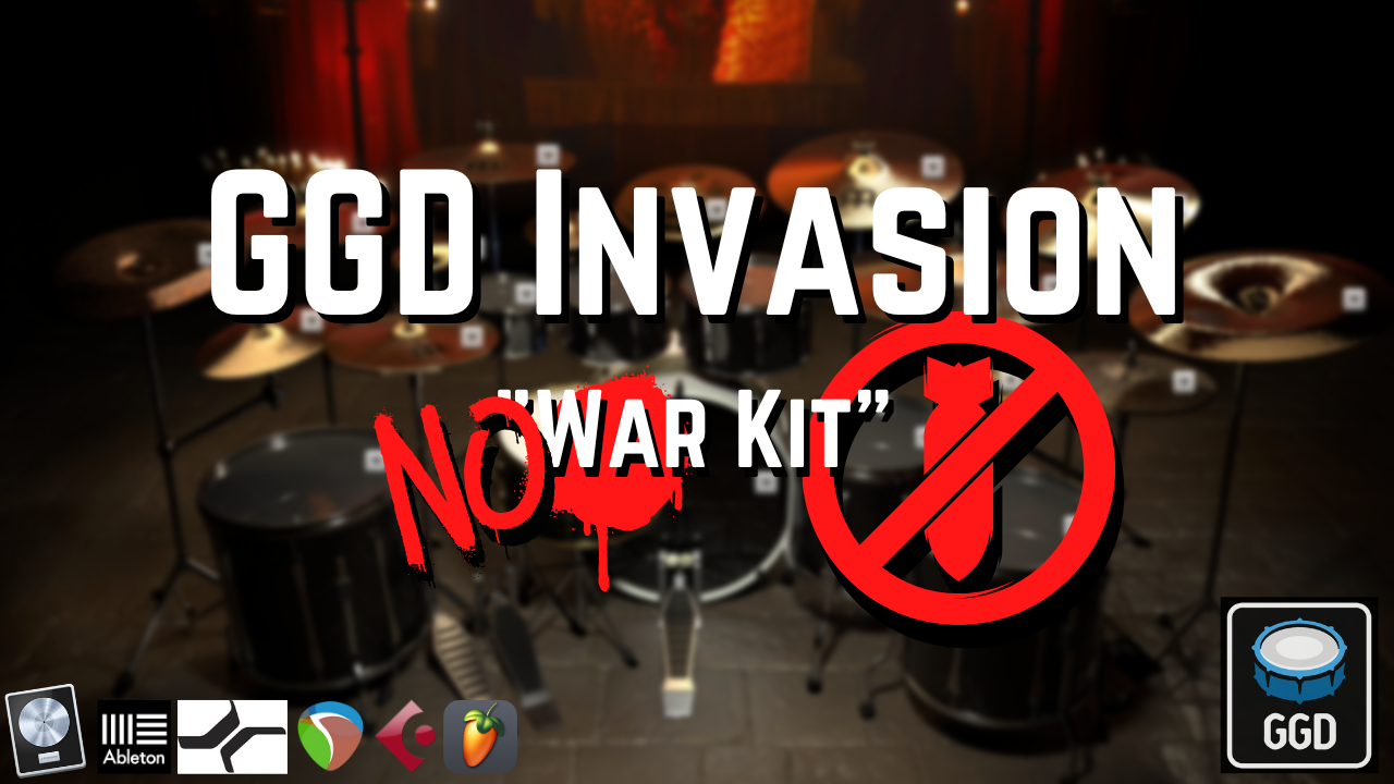 Mix-Ready DAW Template GGD GetGood Drums Invasion Mixing Metal Hardcore Djent Thall Midi Drum Programming Nolly