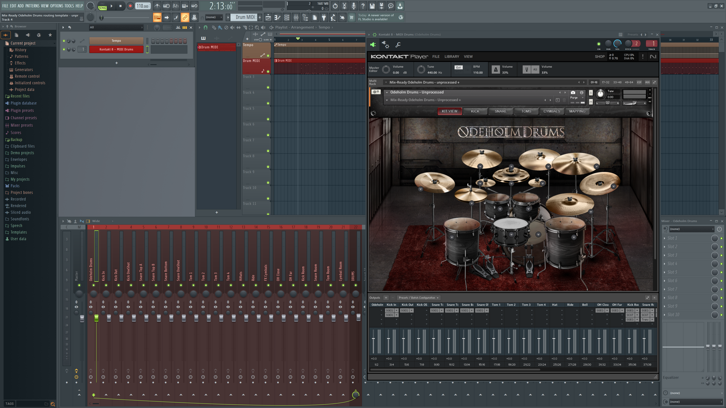 Odeholm Drums