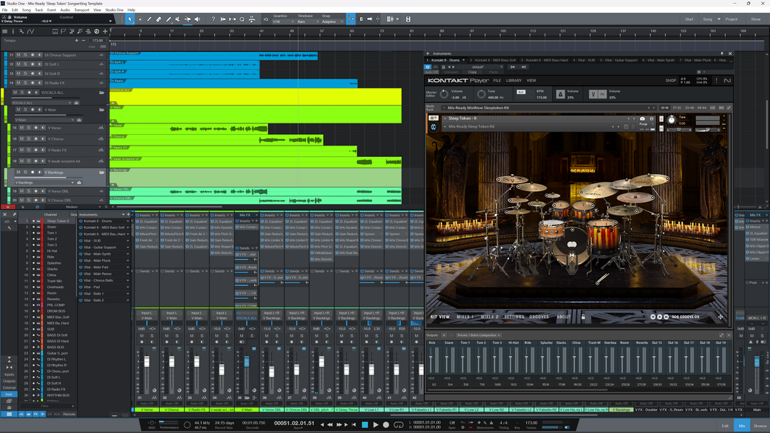 Studio One Templates MixReady