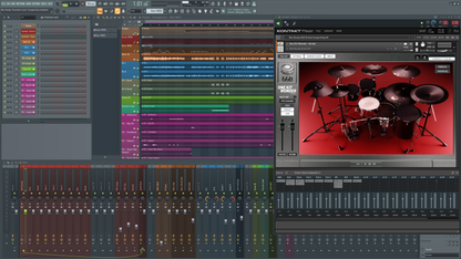 Mix-Ready Knocked Loose Songwriting Template GetGood Drums GGD OKW Brutal Drum Sound Guitar Tone Hardcore Metalcore Thall Mixing Neural DSP FL Studio