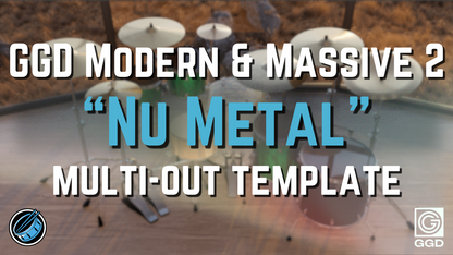 Mix-Ready GGD Modern & Massive 2 Nu Metal Multi Out Routing DAW Mixing Template Spiritbox Thornhill Silent Planet Deftones Limp Bizkit Slipknot