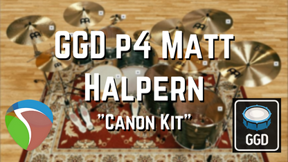 Mix-Ready DAW template for GGD P4 drums: Matt Halpern. Multi-Out routing. metal drum sound for Reaper