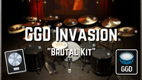 GGD Invasion "Brutal Kit" | Logic Pro X