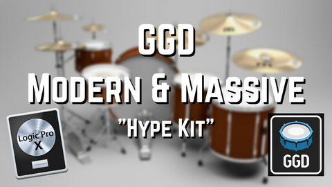 GGD Modern & Massive "Hype Kit" | Logic Pro X + Free PlugIns Only