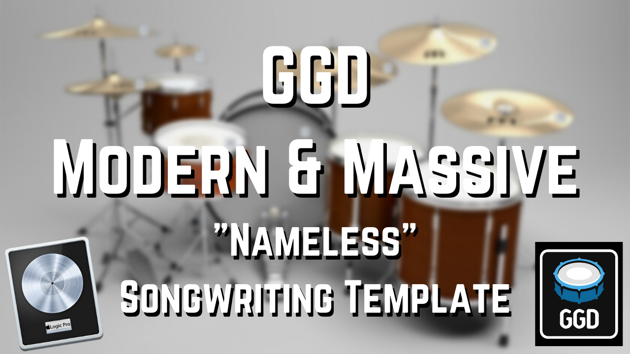 Mix-Ready DAW template Logic Pro X GetGood Drums, GGD, Neural DSP, mixing, mastering, rock, metal, djent, tutorial