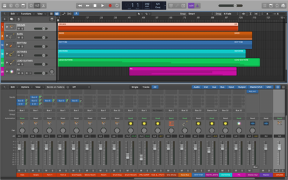 Mix-Ready GGD Pop Punk Mixed DAW Template Logic Pro X