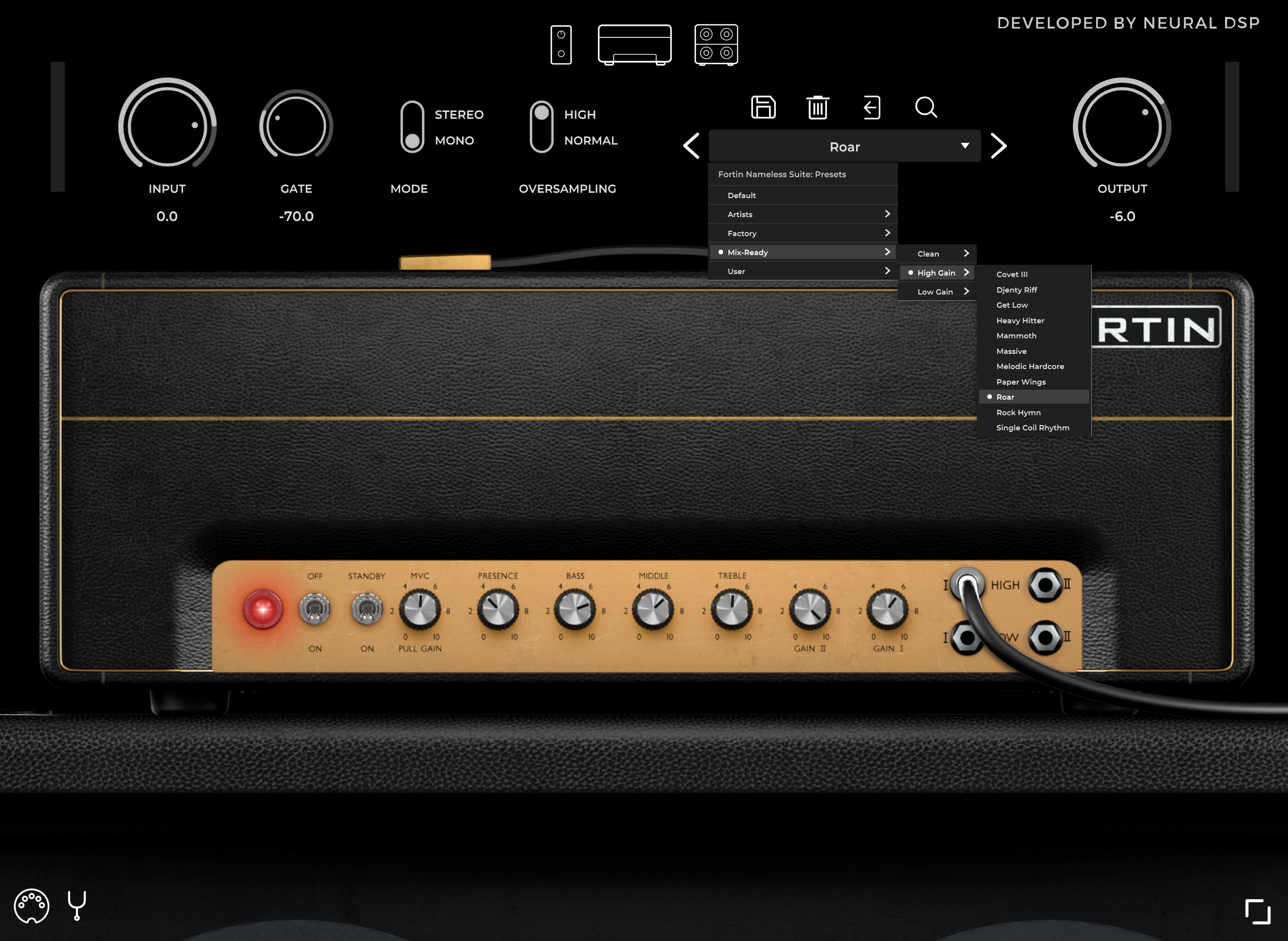 Tone Pack | Neural DSP Fortin Nameless Suite