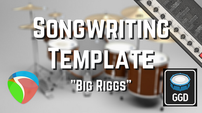 Mix-Ready Big Riggs songwriting template Reaper DAW Mixing Pop Punk Hardcore Metalcore GetGood Drums Neural DSP Nolly