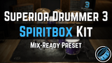 Mix-Ready Spiritbox Drum Preset SD3 Superior Drummer Drum sound mixing DAW