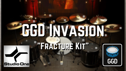 Mix-Ready Fracture Kit DAW Template Studio One Knocked Loose Hardcore Drum Sound Mixing