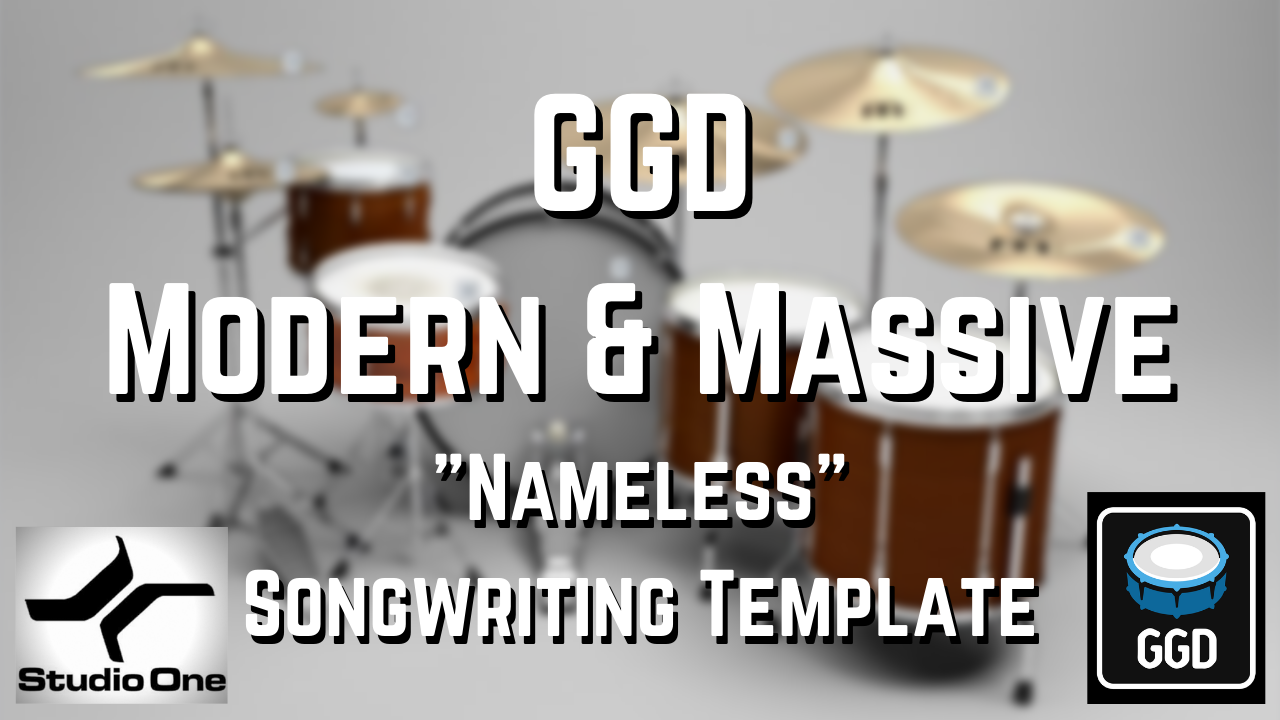 Mix-Ready DAW Songwriting Template Studio One GetGood Drums GGD Modern & Massive Rock Metal Metalcore Djent Neural DSP Nameless Suite X Mixing Tutorial